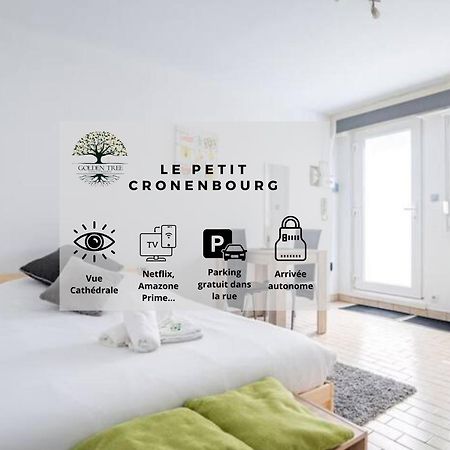 Petit Cronenbourg - GOLDEN TREE - WIFI - 5 min gare de Strasbourg Appartement Buitenkant foto